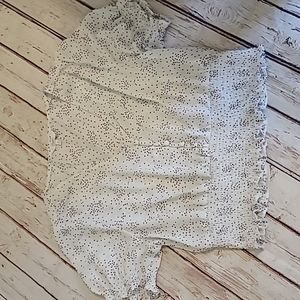 Candie's Women's Button-Up Short Sleeve Blouse